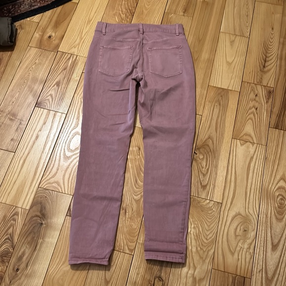 Maurices High Rise Dusty Rose Jeans, Medium - Picture 4 of 4
